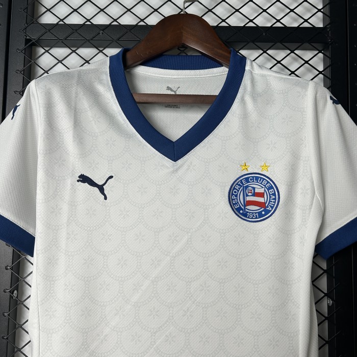 Women 2025-2026 Bahia Home Soccer Jersey Girl Football Shirt
