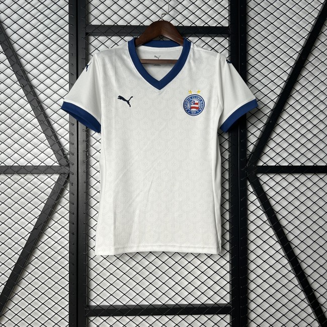 Women 2025-2026 Bahia Home Soccer Jersey Girl Football Shirt