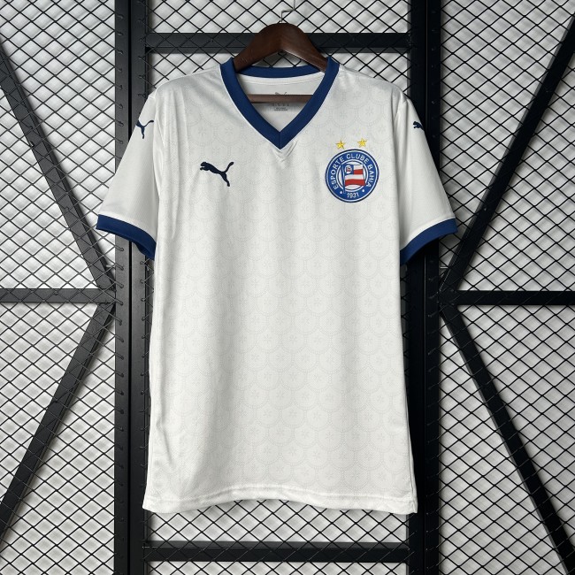 Fan Version 2025-2026 Bahia Home Soccer Jersey Football Shirt