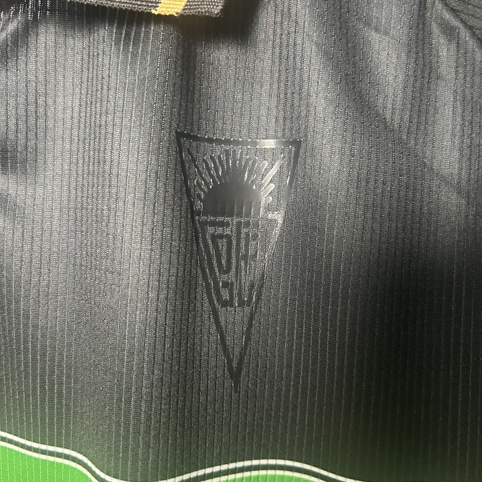 Fan Version 2025-2026 G.D. Estoril Praia Black Soccer Jersey Football Shirt