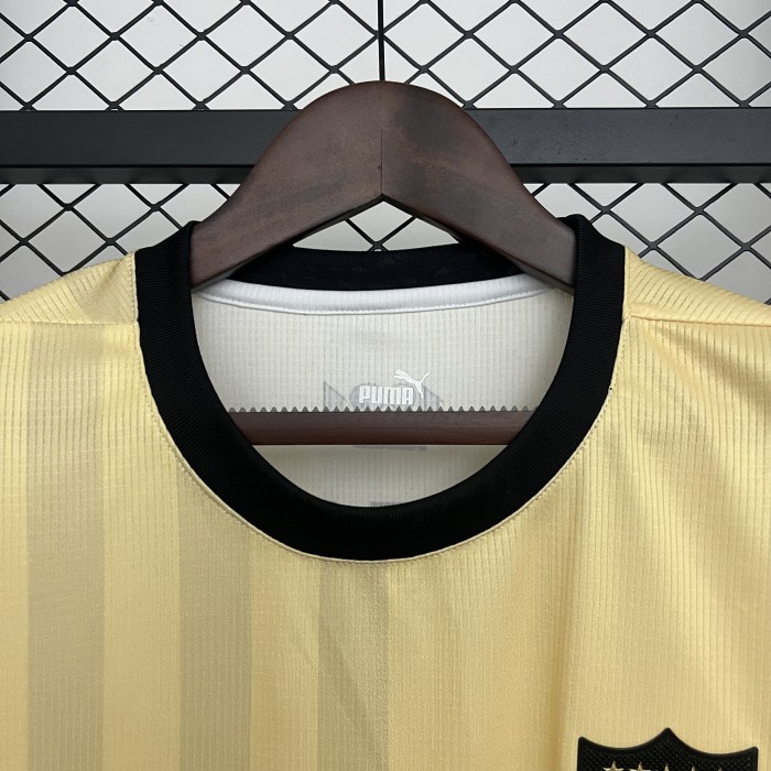 Fan Version 2025-2026 Club Atlético Peñarol Yellow Soccer Jersey Penarol Football Shirt