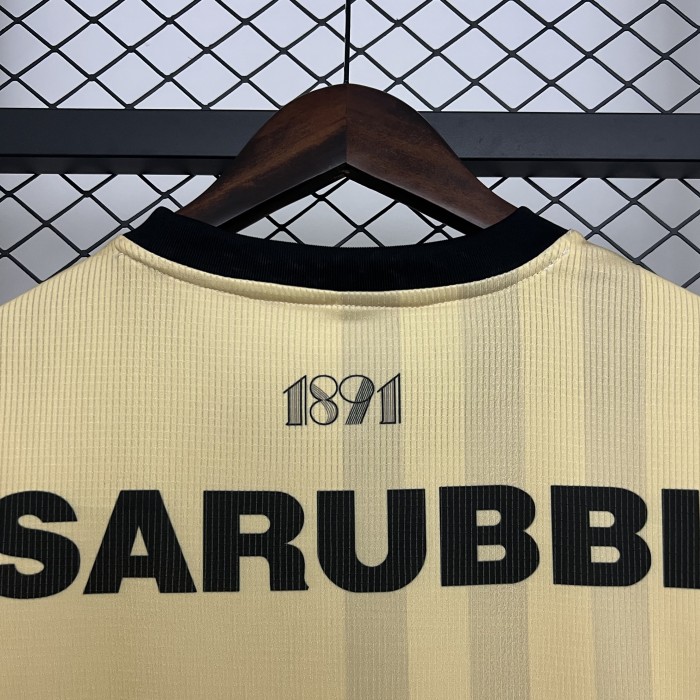 Fan Version 2025-2026 Club Atlético Peñarol Yellow Soccer Jersey Penarol Football Shirt