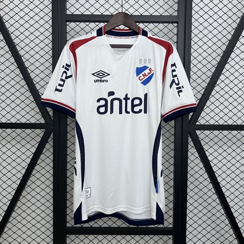 with All Sponor Logos Fans Version 2025-2026 Club Nacional de Football Home Soccer Jersey Football Shirt