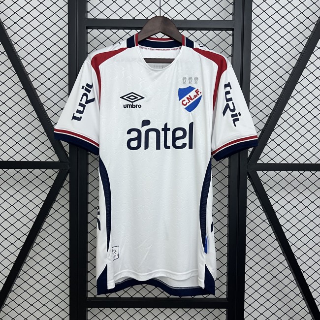 with All Sponor Logos Fans Version 2025-2026 Club Nacional de Football Home Soccer Jersey Football Shirt