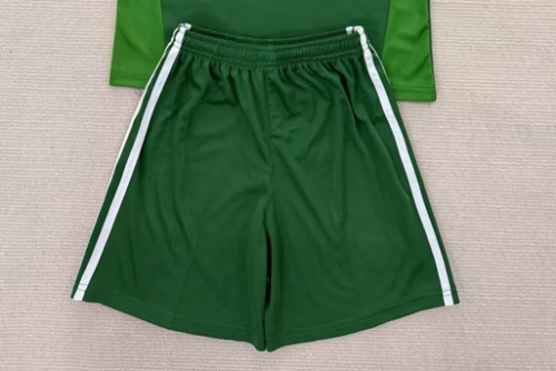 2025 Argentina Green Goalkeeper Soccer Shorts Football Shorts