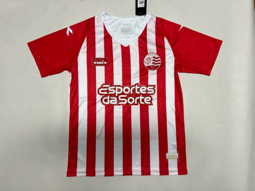 Fans Version 2025-2026 Clube Náutico Capibaribe Home Soccer Jersey Football Shirt