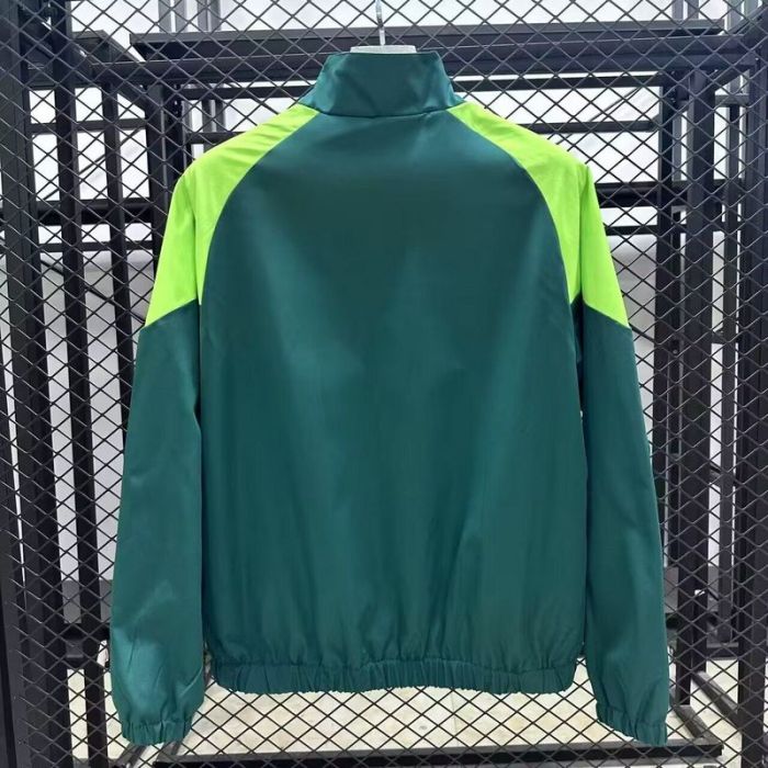 Retro Model 2025-2026 Palmeiras Dark Green Soccer Windbreaker Jacket Football Jacket