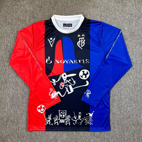 Long Sleeve 2024-2025 Basel Carnival Soccer Jersey Football Shirt