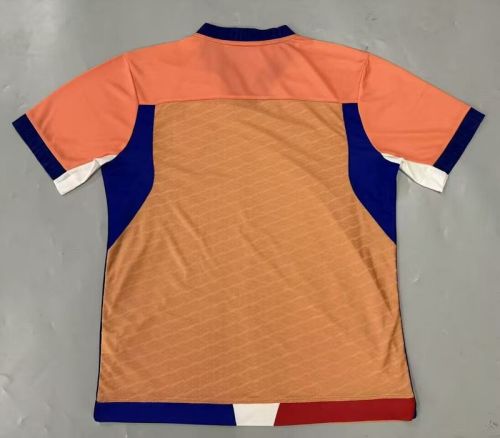 Fans Version 2025-2026 Fortaleza Orange Goalkeeper Soccer Jersey Football Shirt