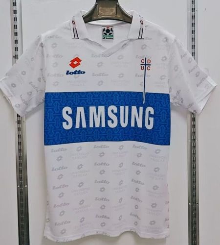 Retro Jersey 1996 Catholic University Home Soccer Jersey Universidad Catolica Football Shirt