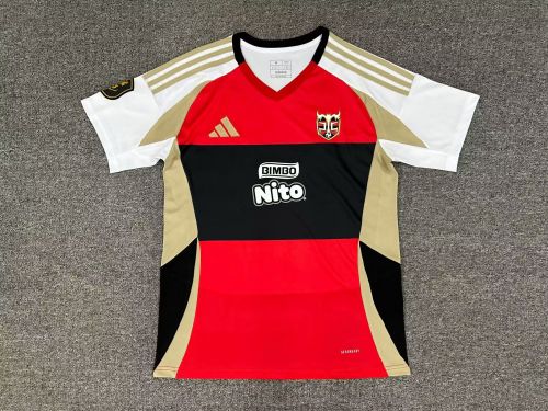 Fan Version 2025-2026 Peluche Caligari Home Soccer Jersey Football Shirt