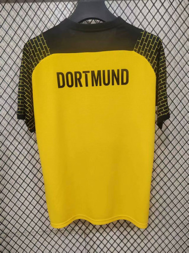 Fan Version 2025-2026 Borussia Dortmund Yellow Soccer Training Jersey BVB Football Pre-match Shirt