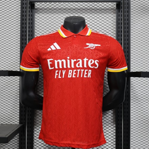 Player Version 2025-2026 Arsenal Red Special Edition Footbal Shirt Soccer Jersey