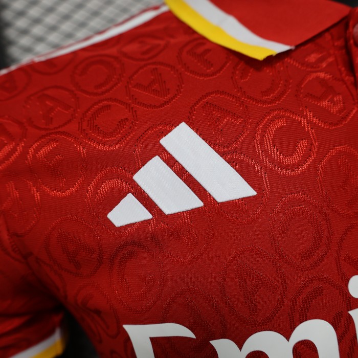Player Version 2025-2026 Arsenal Red Special Edition Footbal Shirt Soccer Jersey