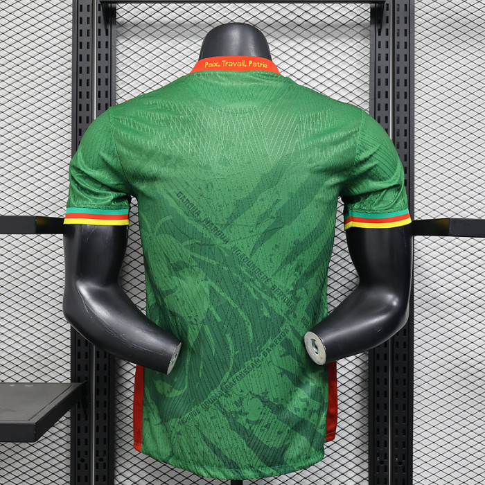 Player Version 2025 Cameroon Home Soccer Jersey Cameroun Football Shirt