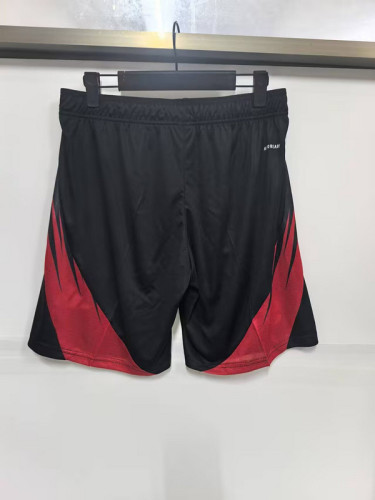 2025-2026 Flamengo Away Black Soccer Shorts Football Shorts