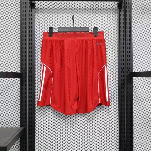 Player Version 2025-2026 Liverpool Home Soccer Shorts Football Shorts