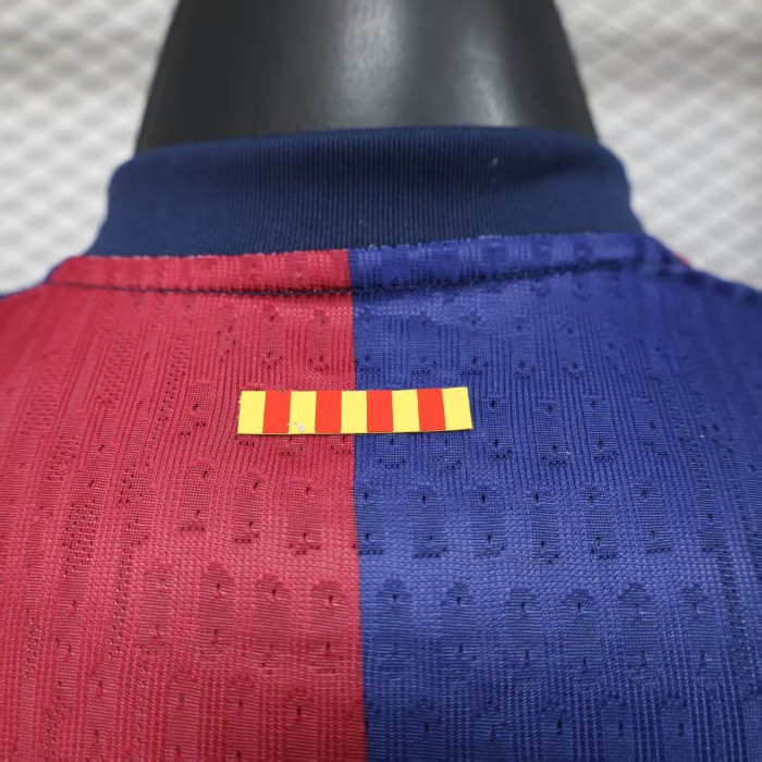 Barca Camisetas de Futbol Player Version 2024-2025 Barcelona Travis Scott Home Soccer Jersey
