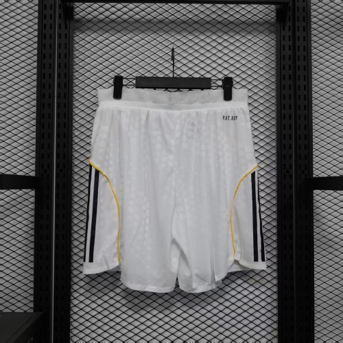 Player Version 2025-2026 Real Madrid Home Soccer Shorts Football Shorts