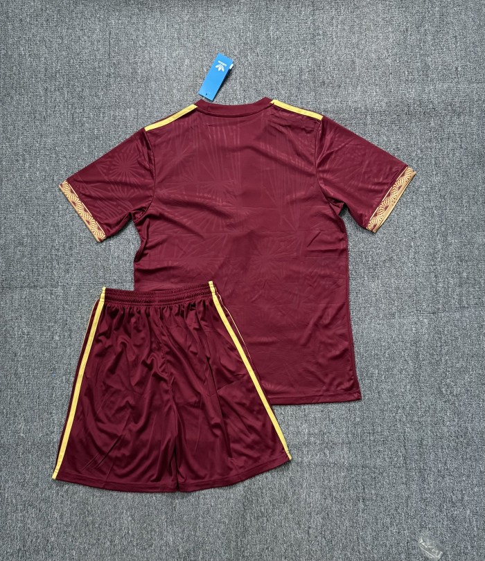 Adult Uniform Mexico 2025 Red Special Edition Soccer Jersey Shorts Football Kit