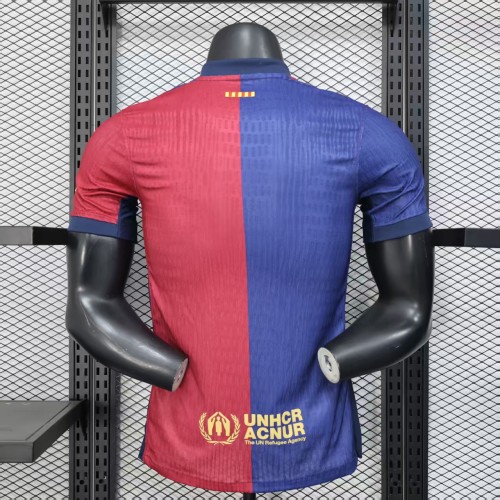 Barca Camisetas de Futbol Player Version 2024-2025 Barcelona Travis Scott Home Soccer Jersey