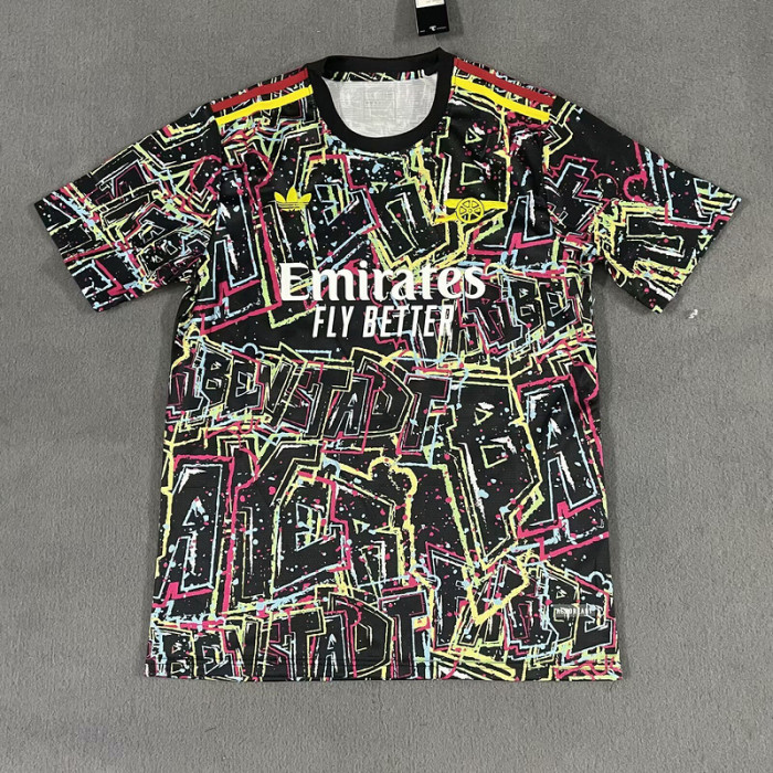 Fan Version Arsenal 2025-2026 Soccer Training Jersey Football Pre-match Shirt