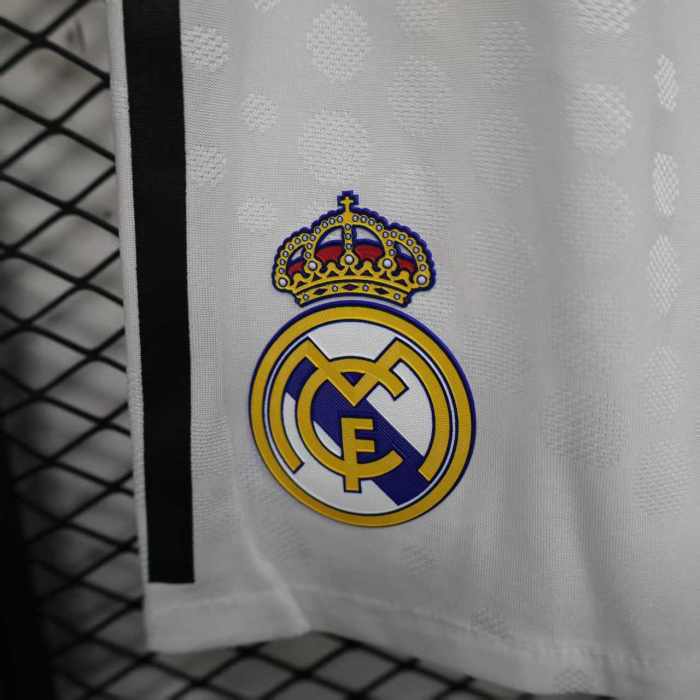 Player Version 2025-2026 Real Madrid Home Soccer Shorts Football Shorts
