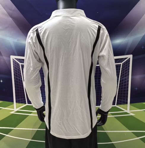 Long Sleeve Retro Shirt Valencia Camisetas de Futbol 2000-2001 Valencia Home Vintage Soccer Jersey