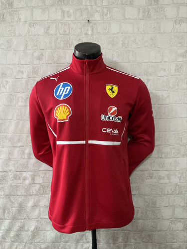 2025 F1 Ferrari Red Jacket