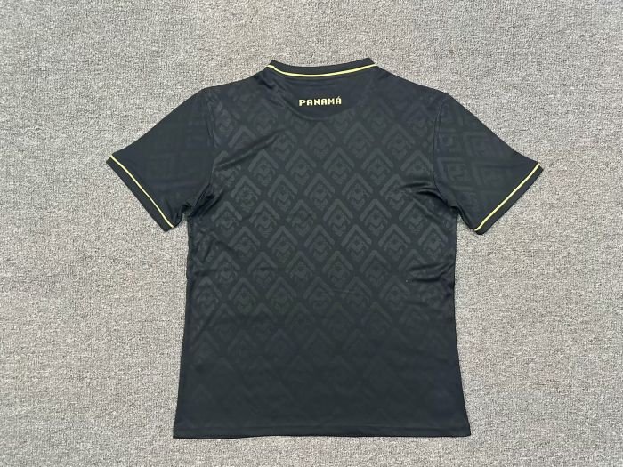 Fans Version 2025 Panama Third Away Black Soccer Jersey Football Shirt