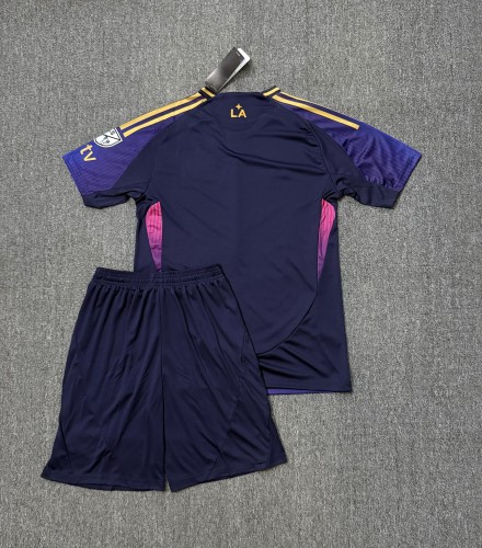 Adult Uniform 2025-2026 Los Angeles Galaxy Away Soccer Jersey Shorts LA Galaxy Football Kit
