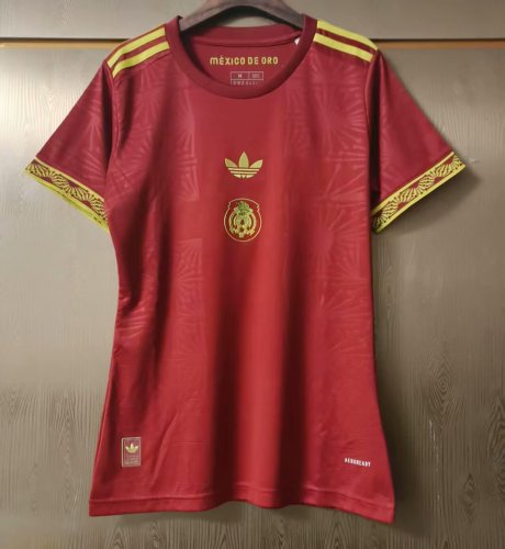 Women 2025 Mexico Red Special Edition Soccer Jersey Girl Football Shirt