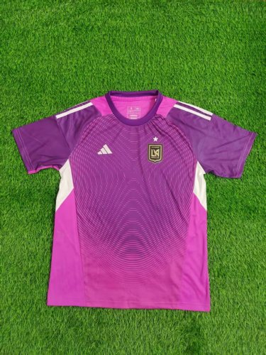 Fan Version 2025-2026 Los Angeles Galaxy Pink Goalkeeper Soccer Jersey LA Galaxy Football Shirt