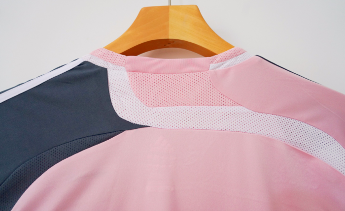 Retro Jersey 2007-2008 SL Benfica Away Pink Soccer Jersey Vintage Football Shirt