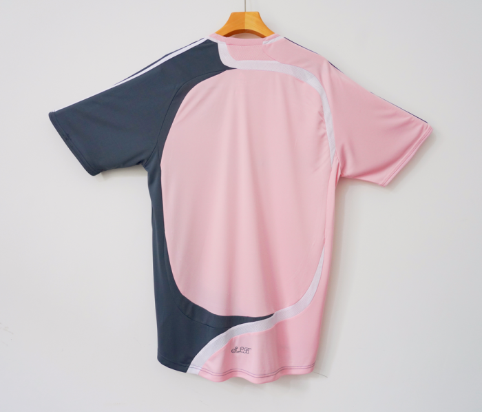 Retro Jersey 2007-2008 SL Benfica Away Pink Soccer Jersey Vintage Football Shirt
