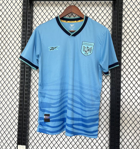 Fans Version 2025 Panama Away Blue Soccer Jersey Football Shirt