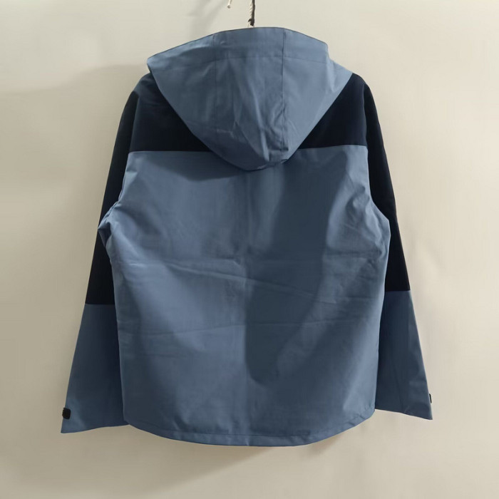 with Caps 2025-2026 Sweden Dark Blue Soccer Reversible Windbreaker Jacket Football Jacket