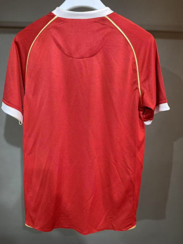 Player Version Retro Jersey 2006-2007 Manchester United Home Red Soccer Jersey