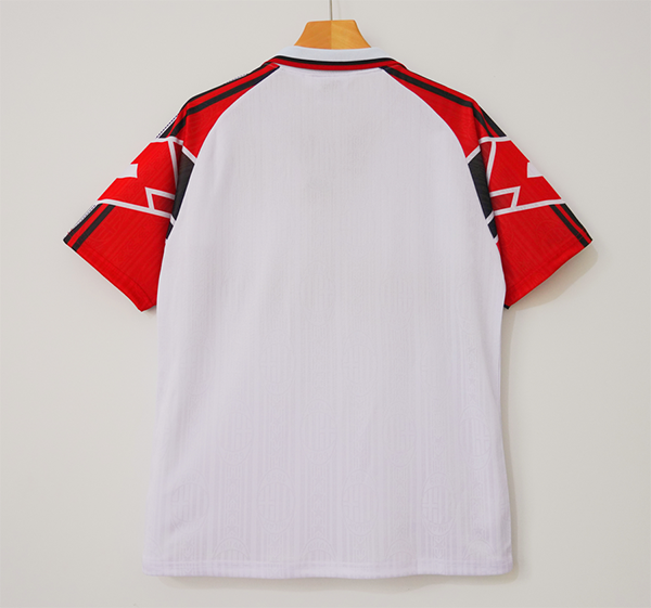 Retro Jersey 1997-1998 AC Milan White Special Edition Soccer Jersey Vintage Football Shirt