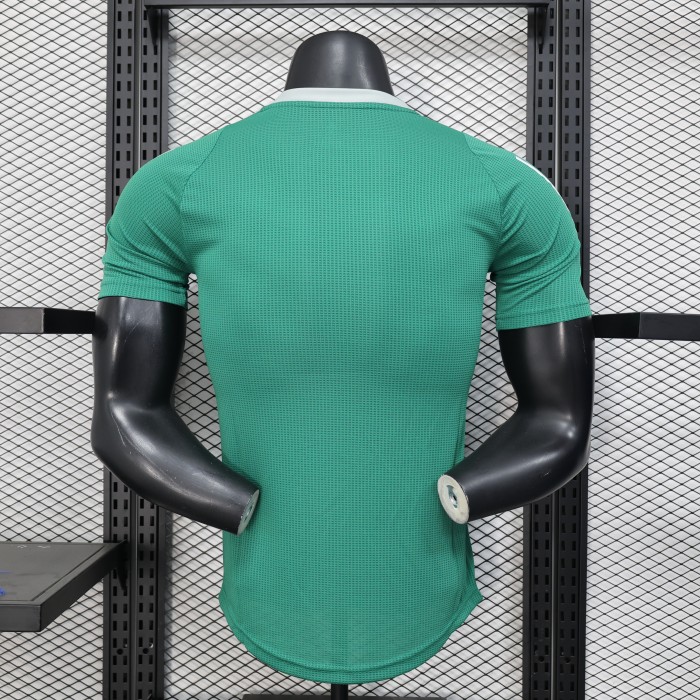 Player Version 2025 Algeria Green Special Edition Soccer Jersey Football Shirt