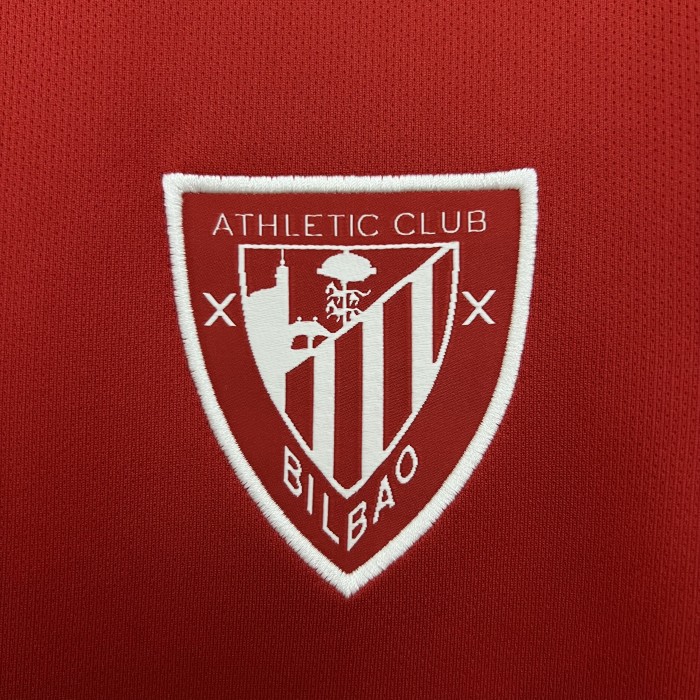 Fan Version 2025-2026 Athletic Bilbao Red Goalkeeper Soccer Jersey Football Shirt