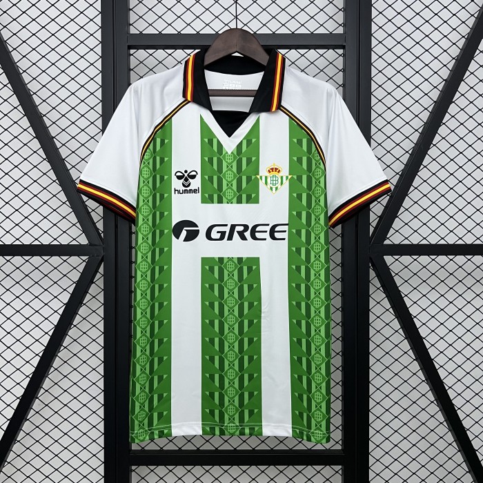 Fan Version 2025-2026 Real Betis Green/White Special Edition Soccer Jersey Football Shirt