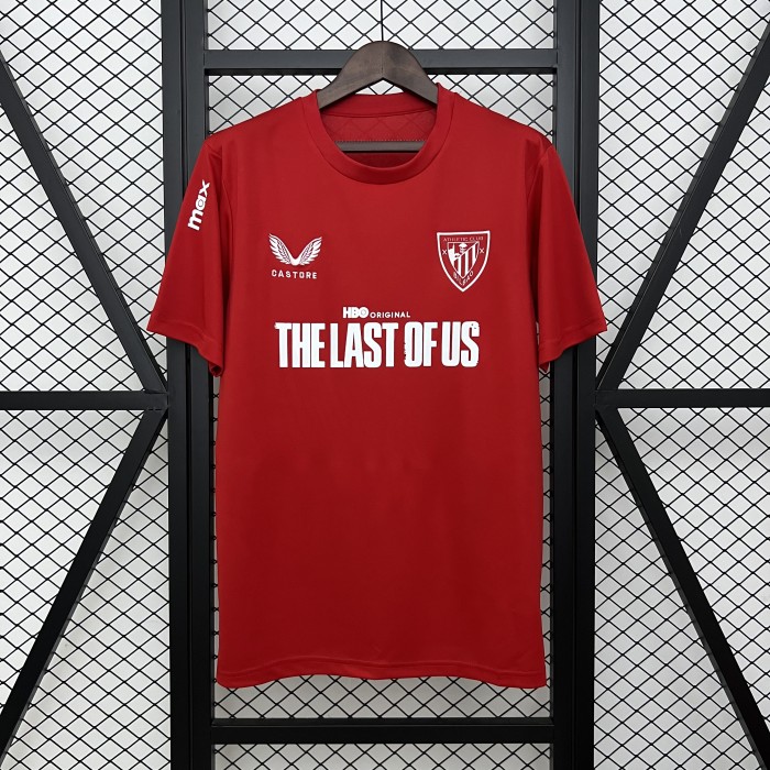 Fan Version 2025-2026 Athletic Bilbao Red Goalkeeper Soccer Jersey Football Shirt