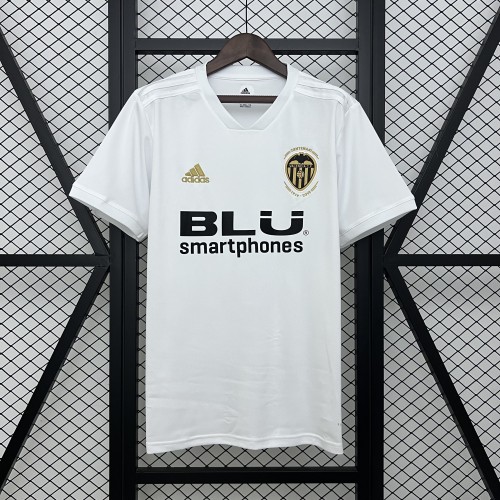 Retro Jersey 2018-2019 Valencia Home Soccer Jersey Vintage Football Shirt