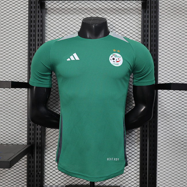 Player Version 2025 Algeria Green Special Edition Soccer Jersey Football Shirt