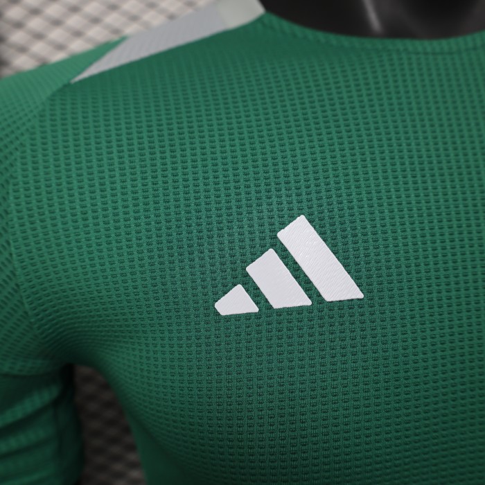 Player Version 2025 Algeria Green Special Edition Soccer Jersey Football Shirt