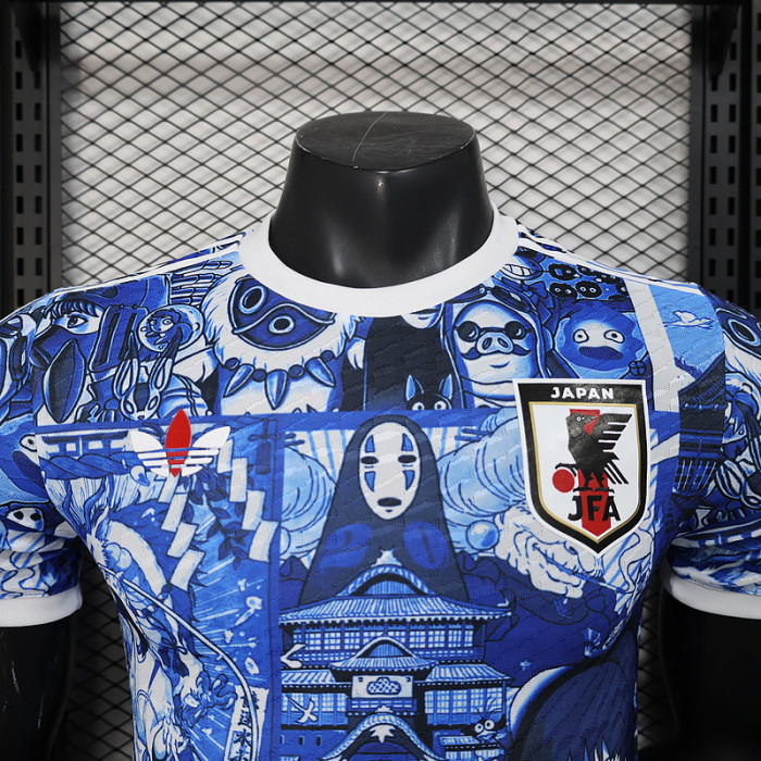 Player Version 2025 Japan Blue Special Edition Soccer Jersey Football Shirt