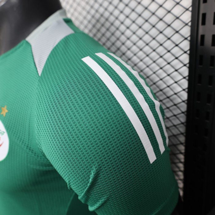 Player Version 2025 Algeria Green Special Edition Soccer Jersey Football Shirt