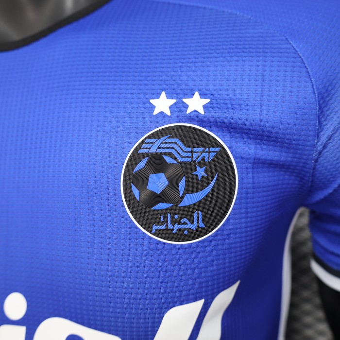 Player Version 2025 Algeria Blue Special Version Soccer Jersey Football Shirt