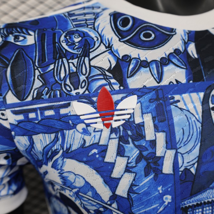 Player Version 2025 Japan Blue Special Edition Soccer Jersey Football Shirt